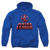 JLA - 8 Bit JLA Adult Pullover Hoodie