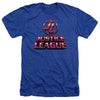 JLA - 8 Bit JLA Adult Regular Fit Heather Short Sleeve