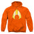 JLA - Aquaman Logo Adult Pullover Hoodie