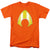 JLA - Aquaman Logo Adult Regular Fit Short Sleeve