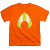 JLA - Aquaman Logo Youth Short Sleeve