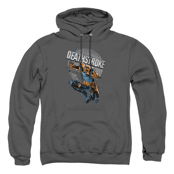 JLA - Deathstroke Retro Adult Pullover Hoodie