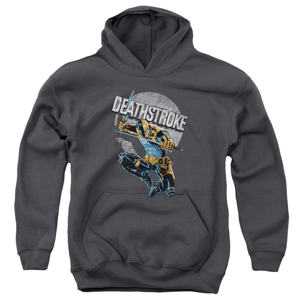 JLA - Deathstroke Retro Youth Hooded Sweatshirt