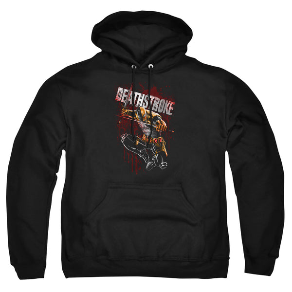 JLA - Blood Splattered Adult Pullover Hoodie