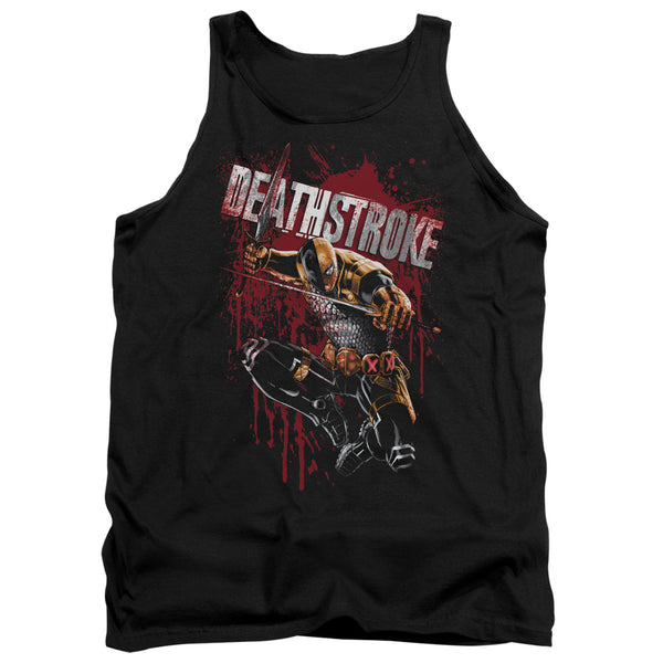 JLA - Blood Splattered Adult Tank Top