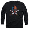 JLA - Crossed Swords Adult Long Sleeve