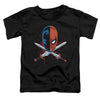 JLA - Crossed Swords Toddler Short Sleeve