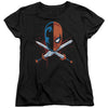JLA - Crossed Swords Women's Short Sleeve