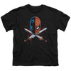 JLA - Crossed Swords Youth Short Sleeve