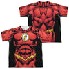 JLA - Flash 52 (Front - Back Print) Youth Short Sleeve 100% Poly