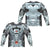JLA - Cyborg (Front - Back Print) L - S Adult Poly Crew