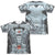 JLA - Cyborg (Front - Back Print) Adult Regular Fit Short Sleeve 65 - 35 Poly - Cotton