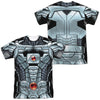 JLA - Cyborg (Front - Back Print) Adult Regular Fit Short Sleeve 100% Poly