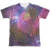 JLA - Flash Galaxy Adult Regular Fit Short Sleeve 65 - 35 Poly - Cotton
