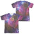 JLA - Flash Galaxy (Front - Back Print) Adult Regular Fit Short Sleeve 65 - 35 Poly - Cotton
