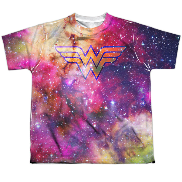 JLA - Wonder Galaxy Youth Short Sleeve 100% Poly
