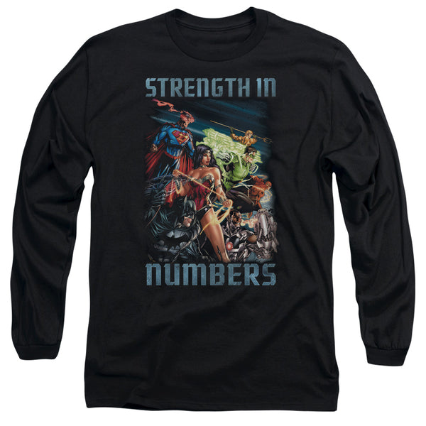 JLA - Strength In Number Adult Long Sleeve