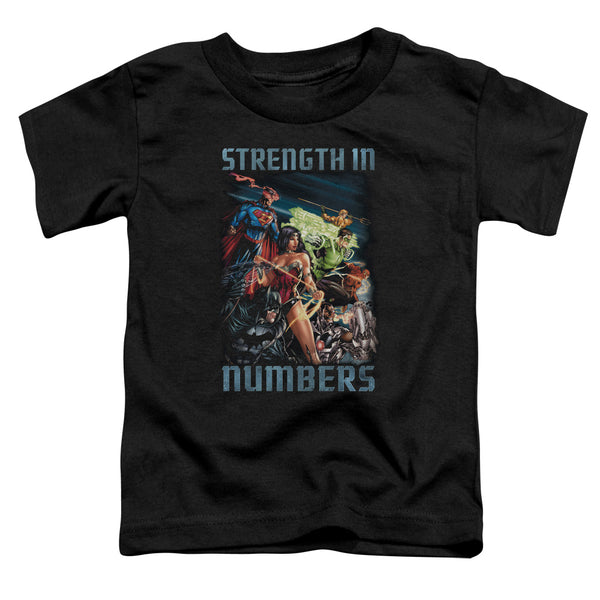 JLA - Strength In Number Toddler Short Sleeve