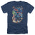 JLA - Under Attack Adult Regular Fit Heather Short Sleeve