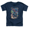 JLA - Under Attack Toddler Short Sleeve