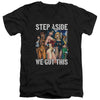 JLA - Heroines Adult Slim Fit V Neck Cotton
