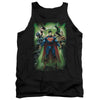 JLA - Power Burst Adult Tank Top