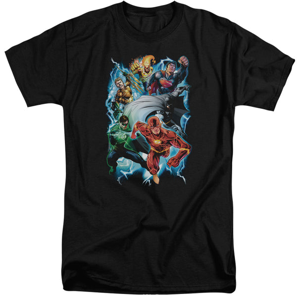 JLA - Electric Team Adult Tall Fit Short Sleeve