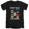 JLA - Head Of States Adult Slim Fit V Neck Cotton