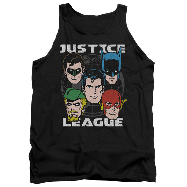 JLA - Head Of States Adult Tank Top