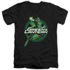 JLA - Lantern Glow Adult Slim Fit V Neck Cotton