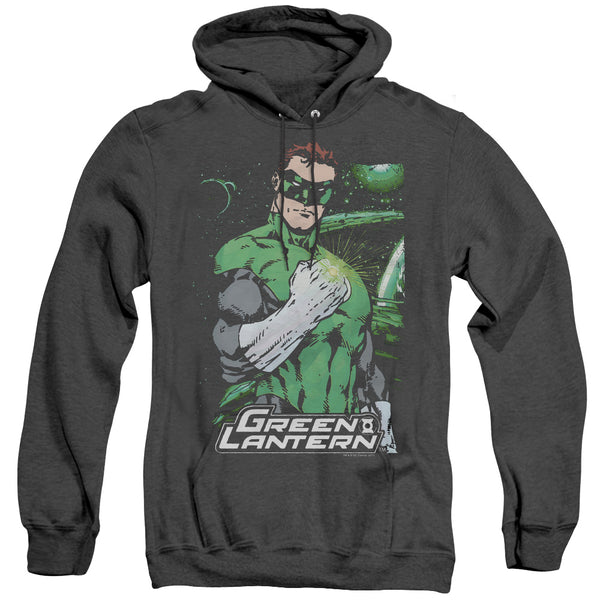 JLA - Fist Flare Adult Heather Hoodie
