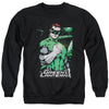 JLA - Fist Flare Adult Crewneck Sweatshirt