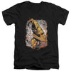 JLA - Reversed Adult Slim Fit V Neck Cotton