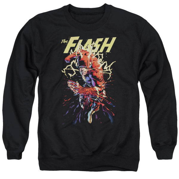 JLA - Ripping Apart Adult Crewneck Sweatshirt