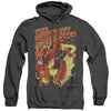 JLA - Scarlet Speedster Adult Heather Hoodie