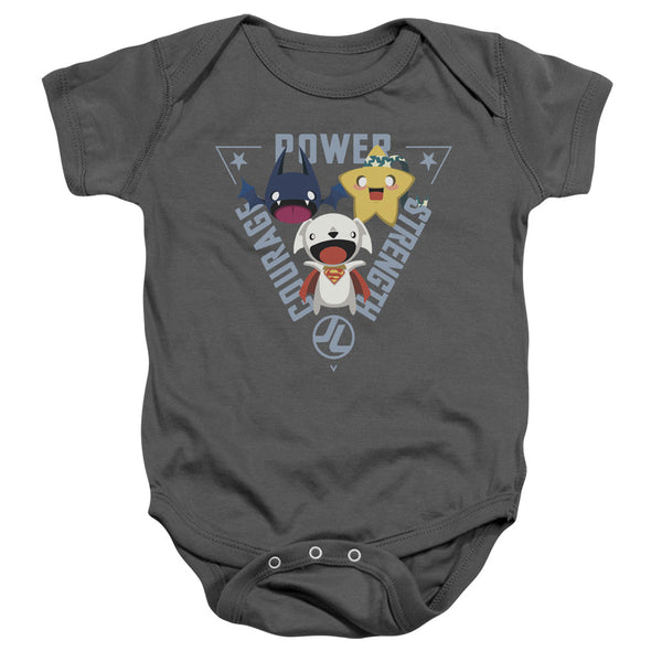 JLA - Power Trio Infant Snapsuit
