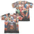 JLA - Wall Of Heroes (Front - Back Print) Adult Regular Fit Short Sleeve 65 - 35 Poly - Cotton