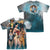 JLA - Gals Night Out (Front - Back Print) Adult Regular Fit Short Sleeve 100% Poly