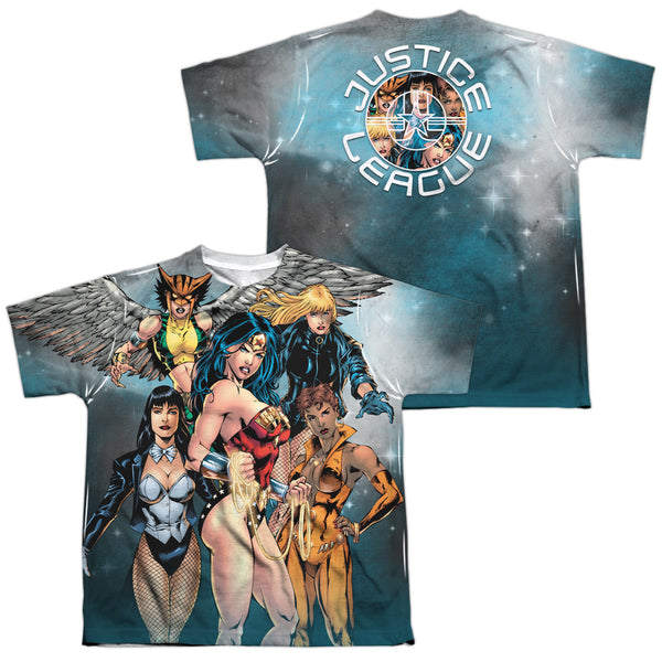 JLA - Gals Night Out (Front - Back Print) Youth Short Sleeve 100% Poly