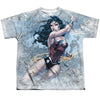 JLA - Wonder Warrior Youth Short Sleeve 100% Poly
