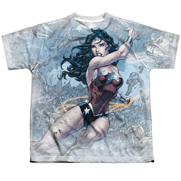 JLA - Wonder Warrior Youth Short Sleeve 100% Poly