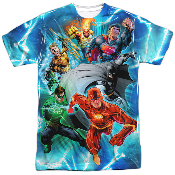 JLA - Lightning Team Adult Regular Fit Short Sleeve 100% Poly