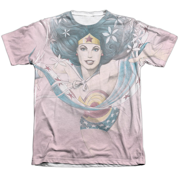 JLA - Sketched Adult Regular Fit Short Sleeve 65 - 35 Poly - Cotton