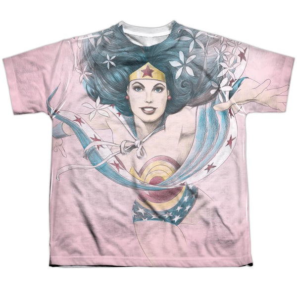 JLA - Sketched Youth Short Sleeve 100% Poly