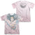 JLA - Sketched (Front - Back Print) Adult Regular Fit Short Sleeve 65 - 35 Poly - Cotton