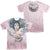 JLA - Sketched (Front - Back Print) Adult Regular Fit Short Sleeve 100% Poly