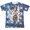 JLA - Ripped Flag Adult Regular Fit Short Sleeve 65 - 35 Poly - Cotton