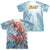 JLA - Ripping And Tearing (Front - Back Print) Adult Regular Fit Short Sleeve 65 - 35 Poly - Cotton