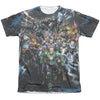JLA - Forever Evil Adult Regular Fit Short Sleeve 65 - 35 Poly - Cotton
