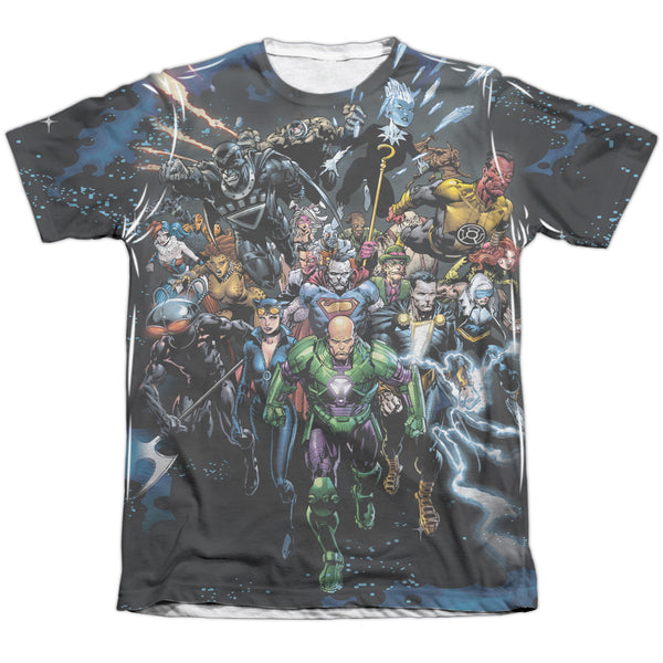 JLA - Forever Evil Adult Regular Fit Short Sleeve 65 - 35 Poly - Cotton